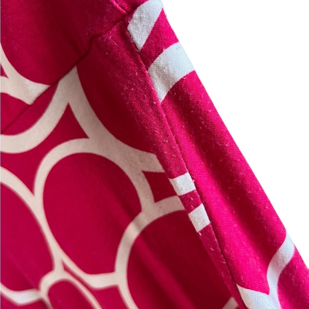 🌸Clearance🌸Super Cute H&M Pink and White Circles/Rings Skirt Size 6 - Picture 5 of 6